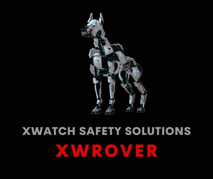 The new Xwatch Safety Solutions robotic XWRover takes the lead in safeguarding construction sites